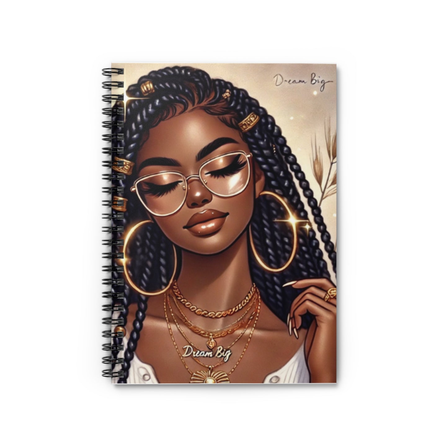 Dream Big Spiral Notebook - Inspirational Design for Creativity and Planning