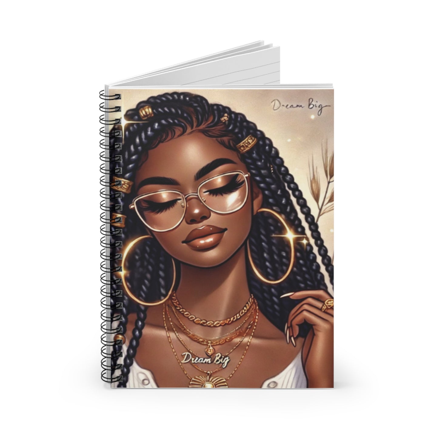 Dream Big Spiral Notebook - Inspirational Design for Creativity and Planning