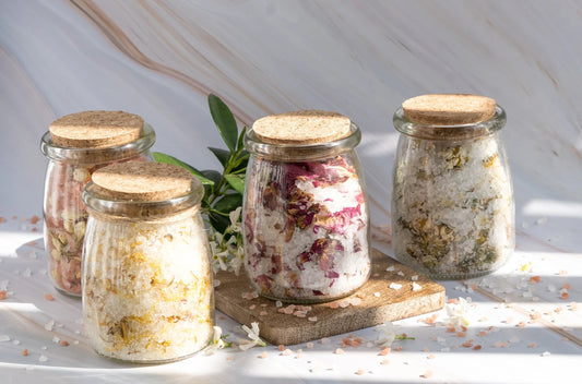 Herbal Bath Salts in Jar 7oz